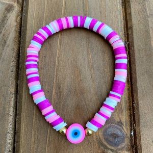 Handmade evil eye protection bracelet